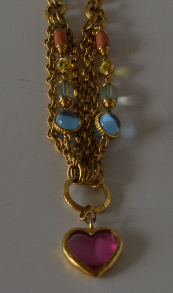 Jewelry-SKU#34/Necklace Liz Clairborne Multi Stra… - image 9