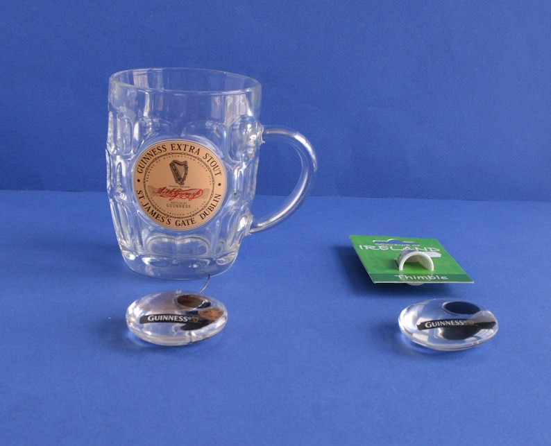 Irish Collection: Guinness Mug and Ornament, Paperweight & Thimble image 13