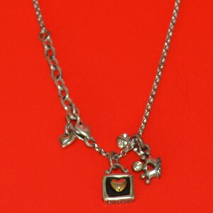 Jewelry-118/Brighton Necklace Heart 2Tone Silver image 18