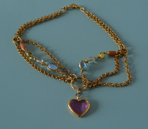 Jewelry-SKU#34/Necklace Liz Clairborne Multi Stra… - image 4