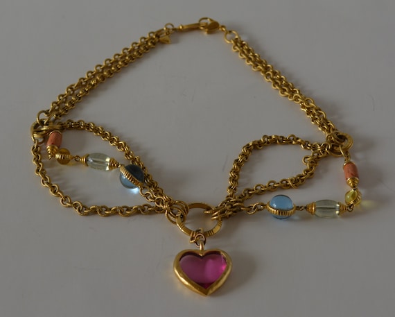 Jewelry-SKU#34/Necklace Liz Clairborne Multi Stra… - image 5