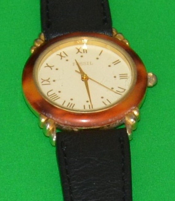 Watch-Fossil Watch Roman Numerals Around the Face… - image 6