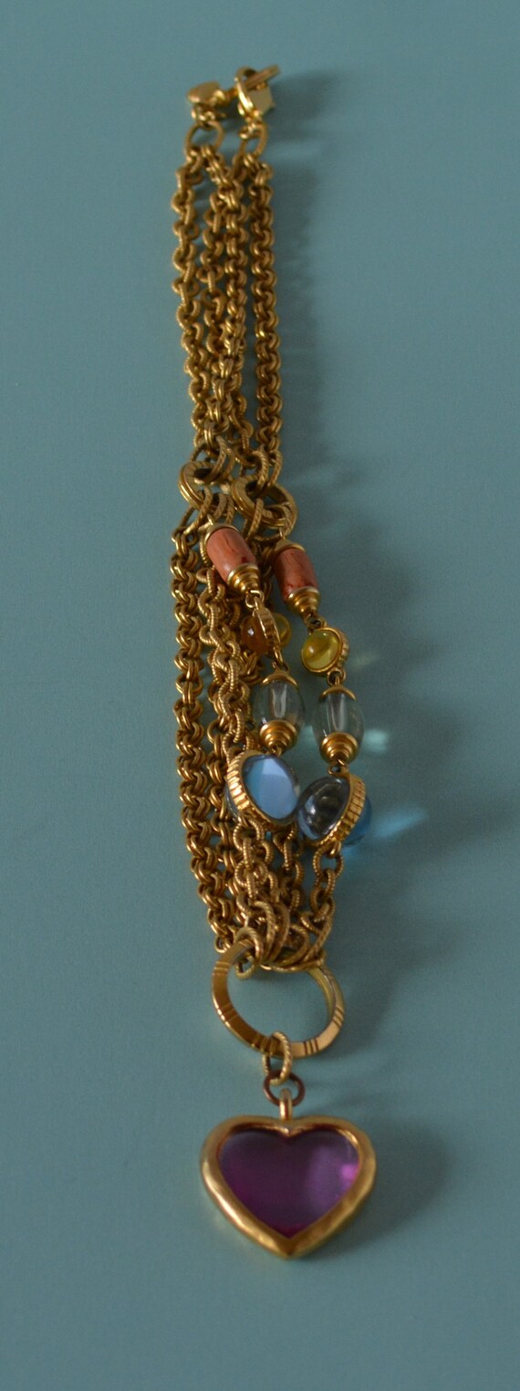 Jewelry-SKU#34/Necklace Liz Clairborne Multi Stra… - image 6