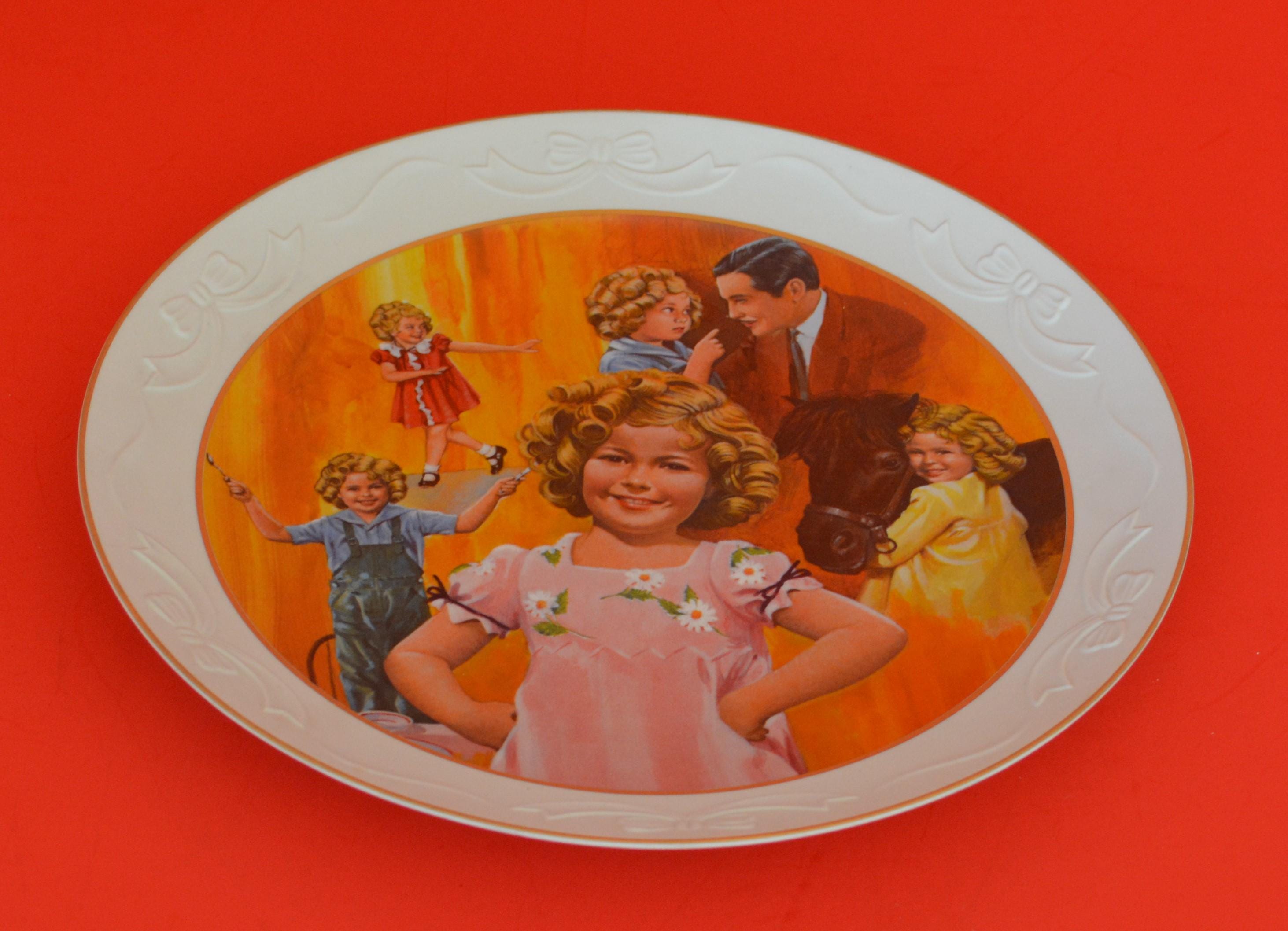 Collectible Plate (3)-shirley Temple Vintage Set of Three
