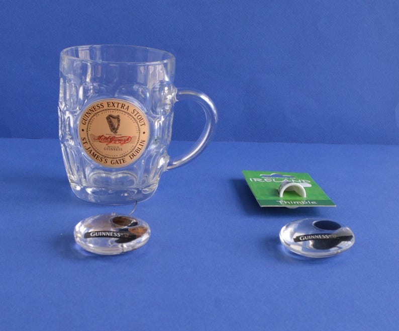 Irish Collection: Guinness Mug and Ornament, Paperweight & Thimble image 12