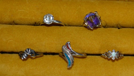Jewelry-SKU#77-Rings-5 Rings; 3 Adjustable, 2 Siz… - image 11