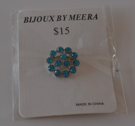 Jewelry-SKU#29/Brooch -New Bijoux By Meera Rhines… - image 4