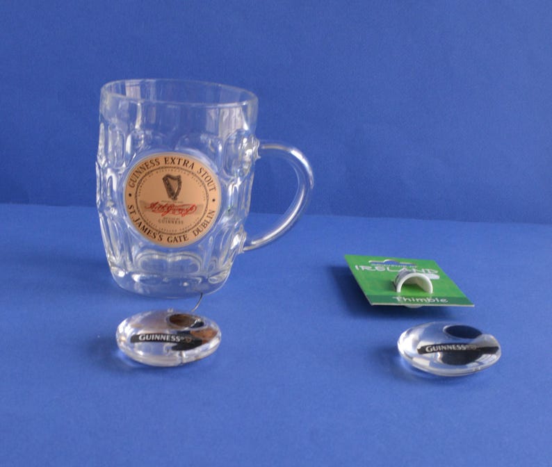 Irish Collection: Guinness Mug and Ornament, Paperweight & Thimble image 14