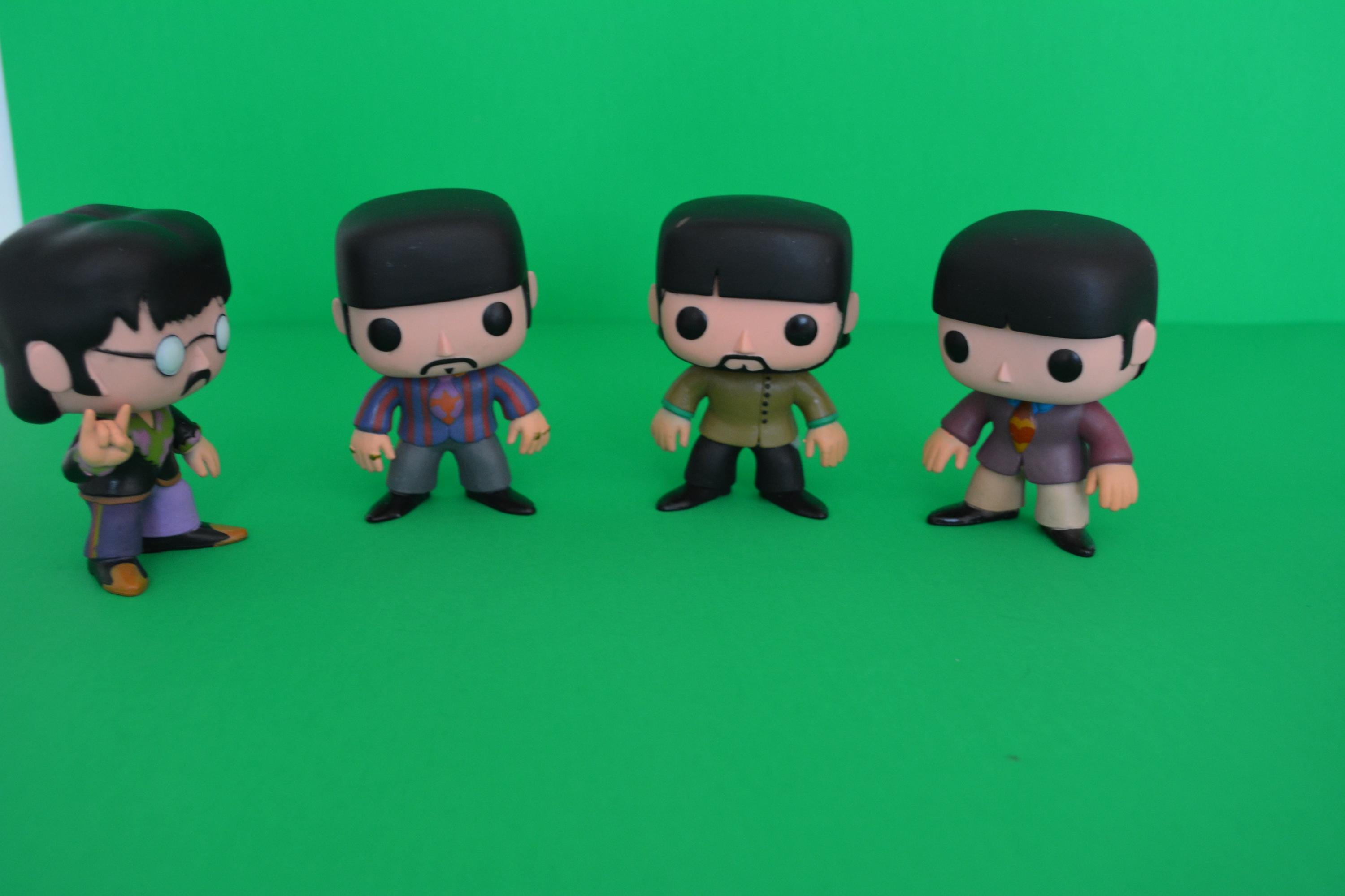 The Beatles Funko Pop Rocks Yellow Submarine Set, Vandor Tin Lunch