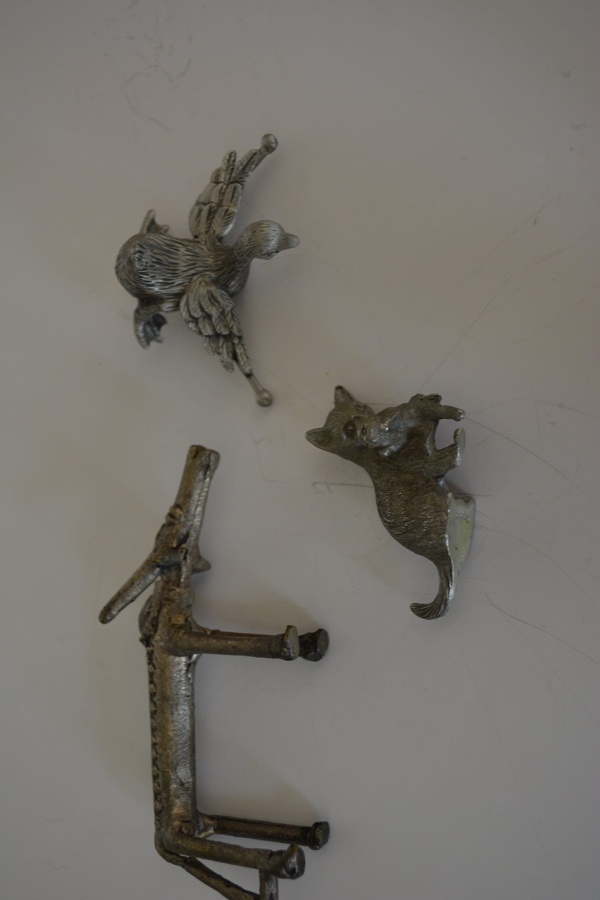 Figurines/collectiblevintage Pewter Animal Figurines Etsy