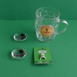 Irish Collection: Guinness Mug and Ornament, Paperweight & Thimble image 3