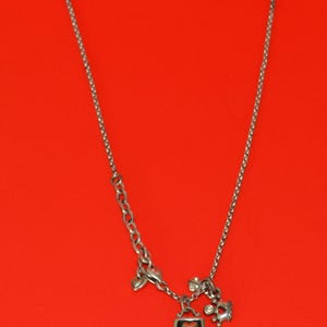 Jewelry-118/Brighton Necklace Heart 2Tone Silver image 15