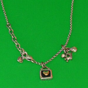 Jewelry-118/Brighton Necklace Heart 2Tone Silver image 14