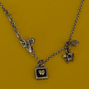 Jewelry-118/Brighton Necklace Heart 2Tone Silver image 20
