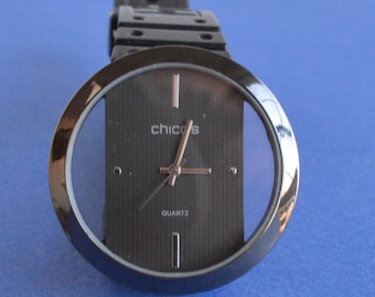 Chicos quartz stainless steel watch Chicos Quartz Wrist Watch, Womans Watch, Silver Color and  main image 3