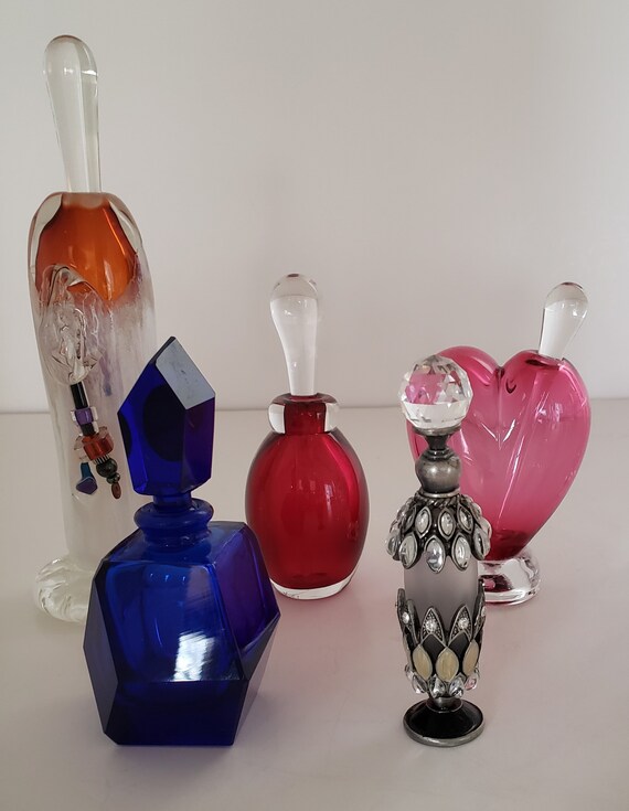 Collectible/Perfume Bottles - set of 5 Vintage Bot