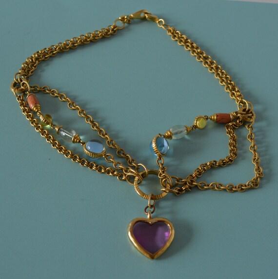 Jewelry-SKU#34/Necklace Liz Clairborne Multi Stra… - image 8