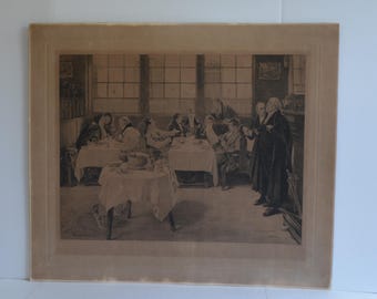 Art-Johan Frederik Martin & W Dendy Sadler Two Lithographs/Prints 150-200 Years Old