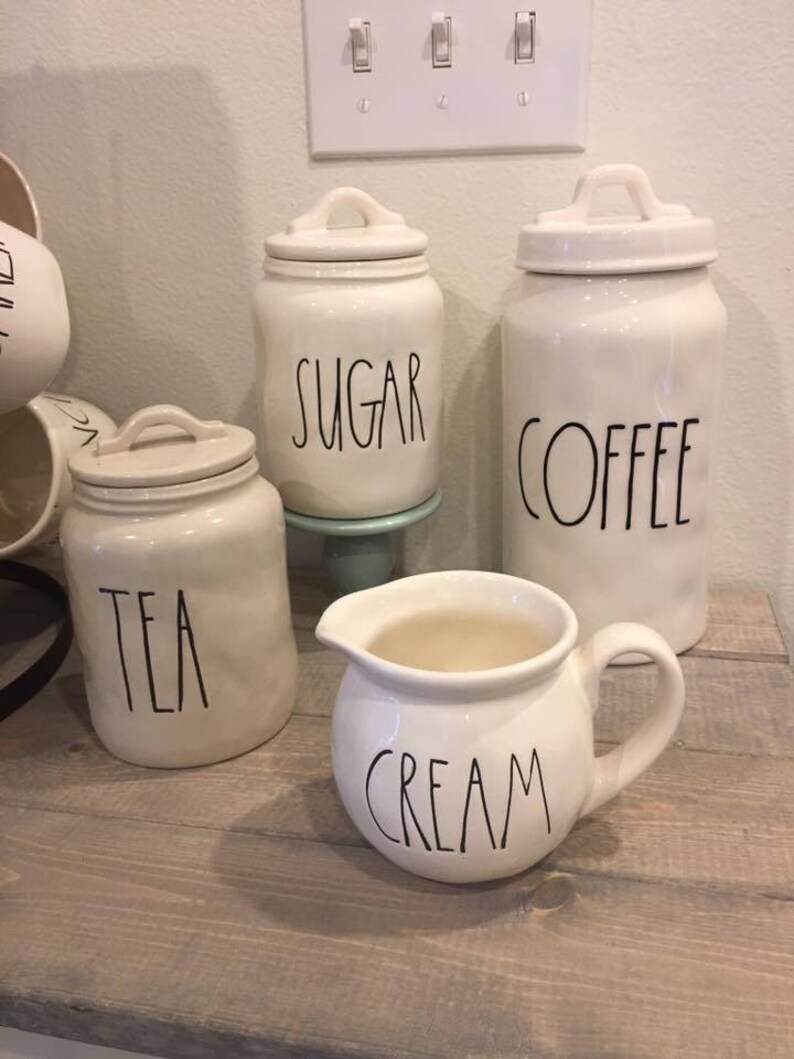 Inspired Rae Dunn font decals Etsy