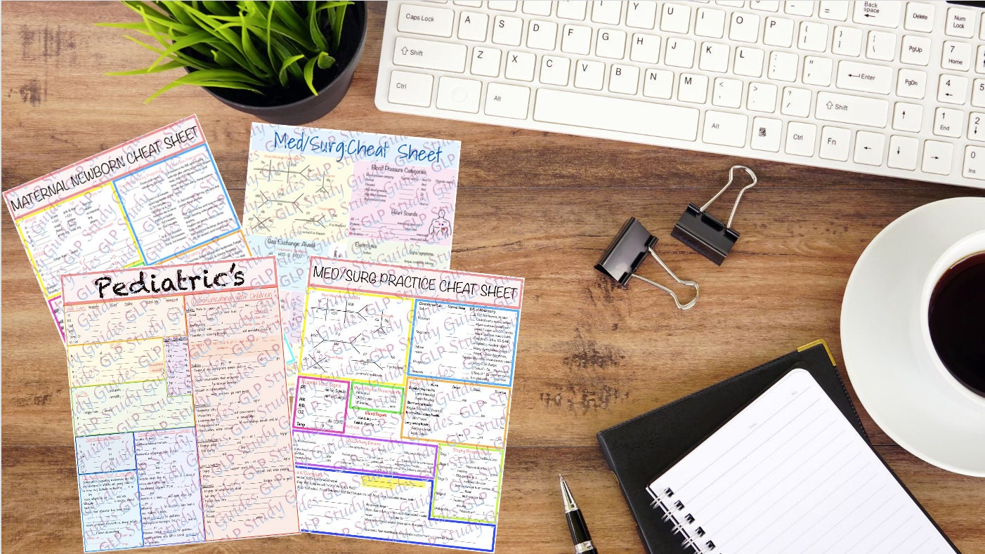 Nursing Cheat Sheets Printable