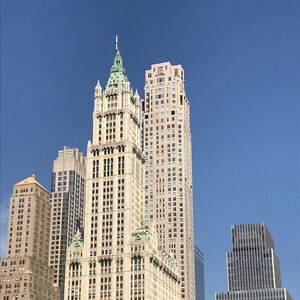 Woolworth Building & Thirty Park Place Physical Print 8X10 Size
