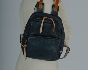Leather Backpack woman Full grain leather backpack bag