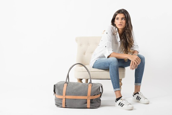 female weekender bag