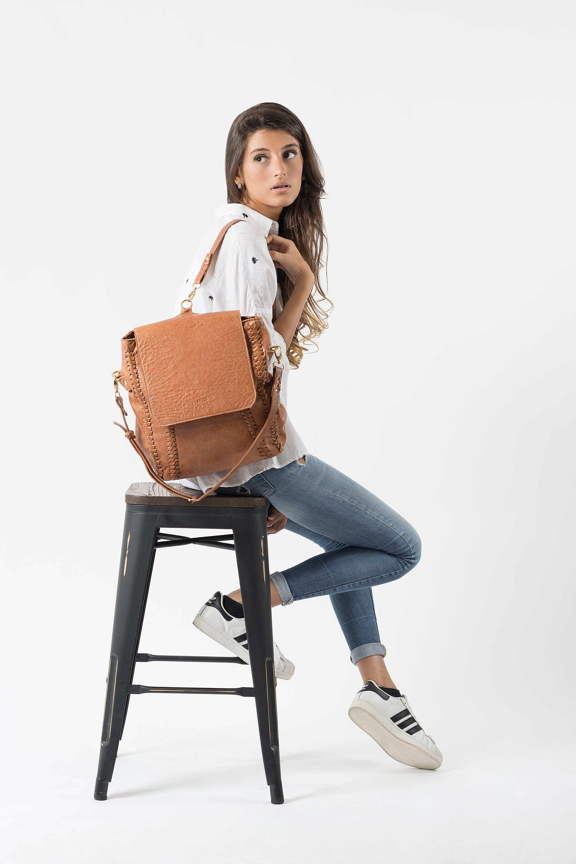 bohemian backpack purse