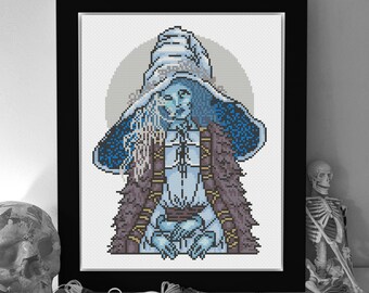 Ranni the Witch - Elden Ring - Cross Stitch Pattern - PDF