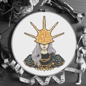 Aldrich - Dark Souls III - Cross Stitch Pattern - PDF