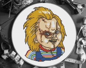 Chucky - Child&#39;s Play - Cross Stitch Pattern - PDF