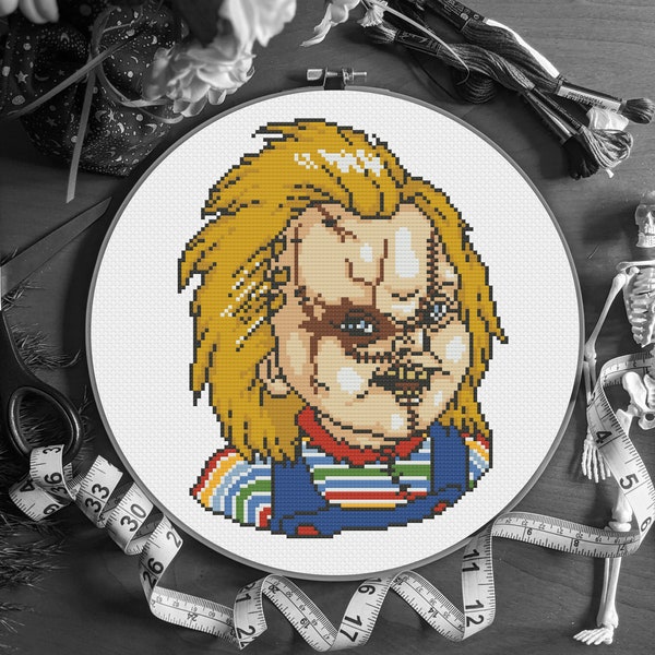 Chucky - Child's Play - Cross Stitch Pattern - PDF