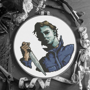 Michael Myers - Halloween - Cross Stitch Pattern - PDF
