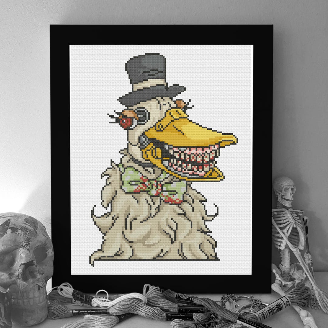 Dr Futterman - the Outlast Trials - Cross Stitch Pattern - PDF - Etsy