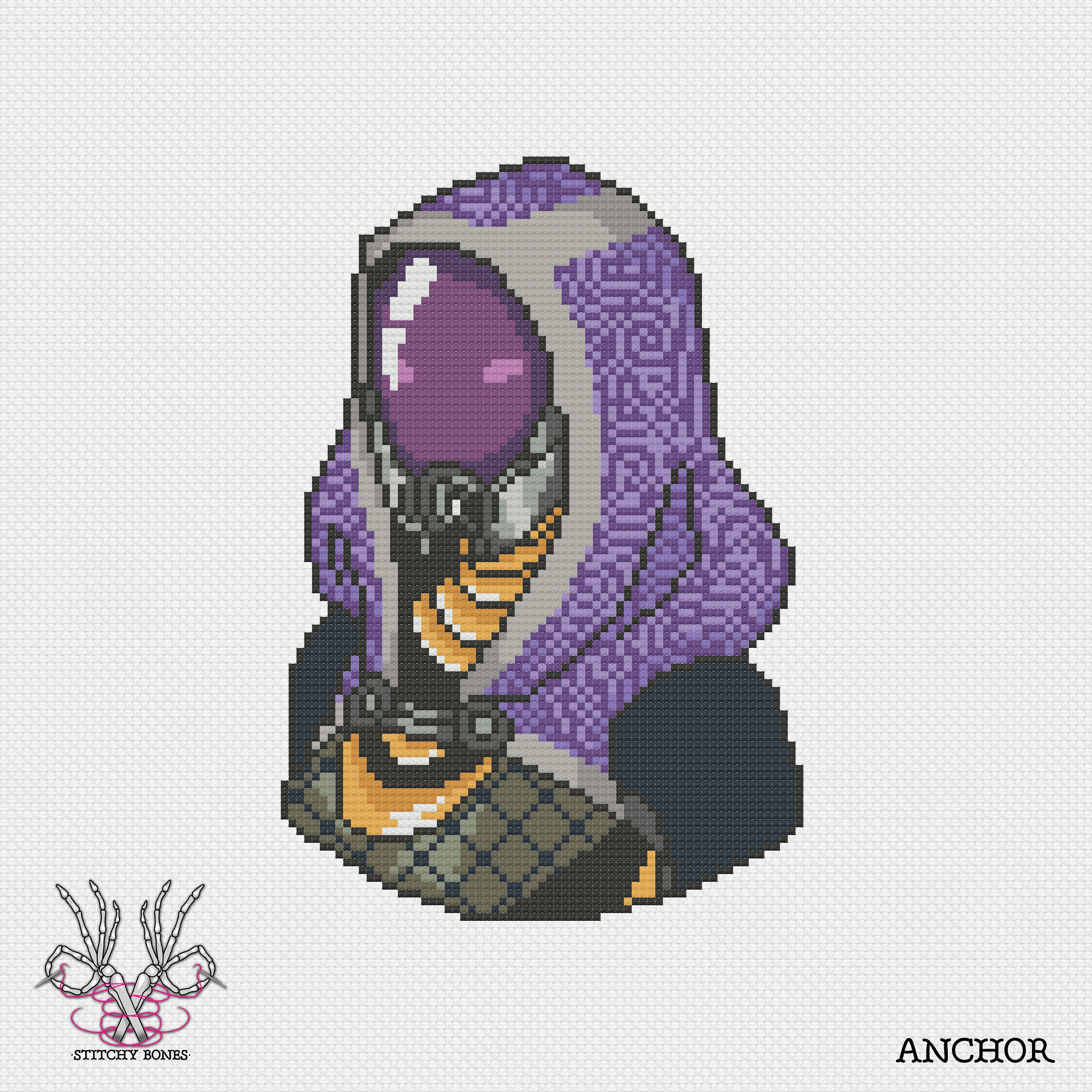 Tali'zorah - Mass Effect - Cross Stitch Pattern - PDF - Etsy