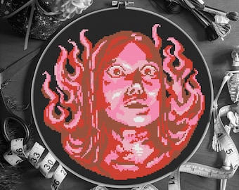 Carrie - Cross Stitch Pattern - PDF