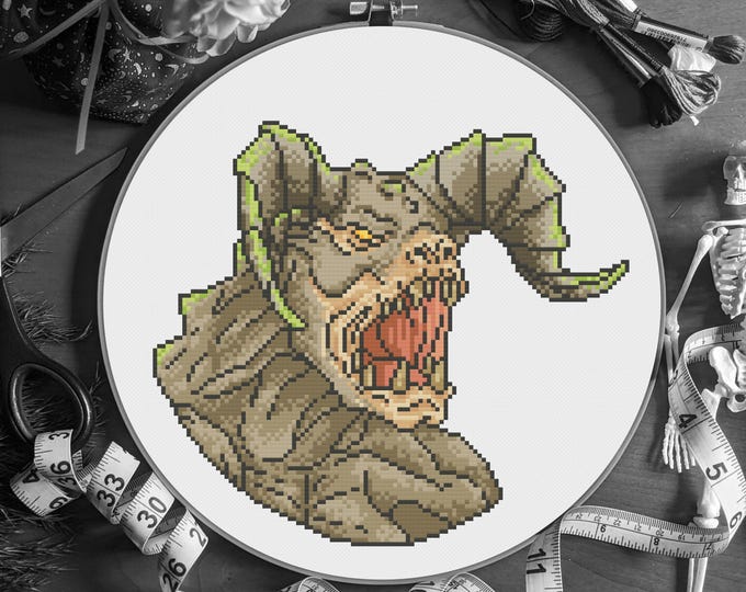 Deathclaw - Fallout - Cross Stitch Pattern - PDF - Etsy
