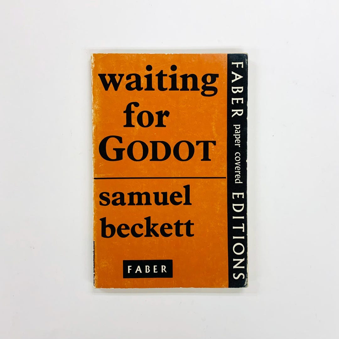 Waiting for Godot *vintage* Samuel Beckett - Etsy