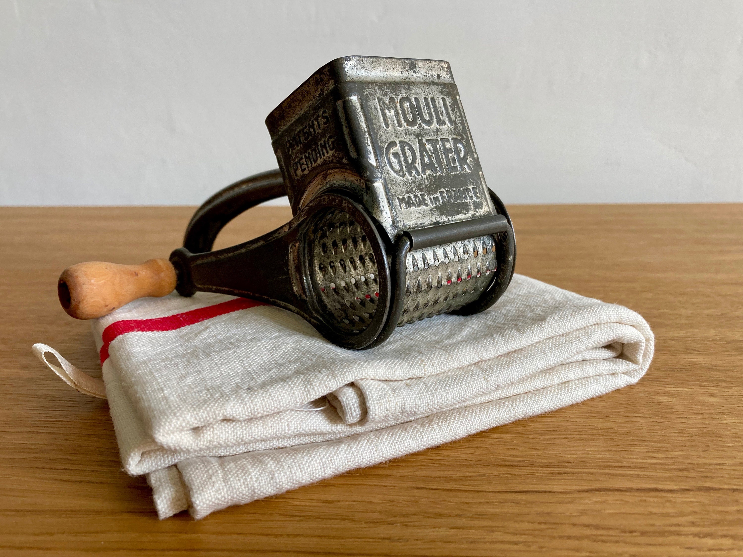 Vintage Mouli Grater Hand Crank Cheese Grater Made in France