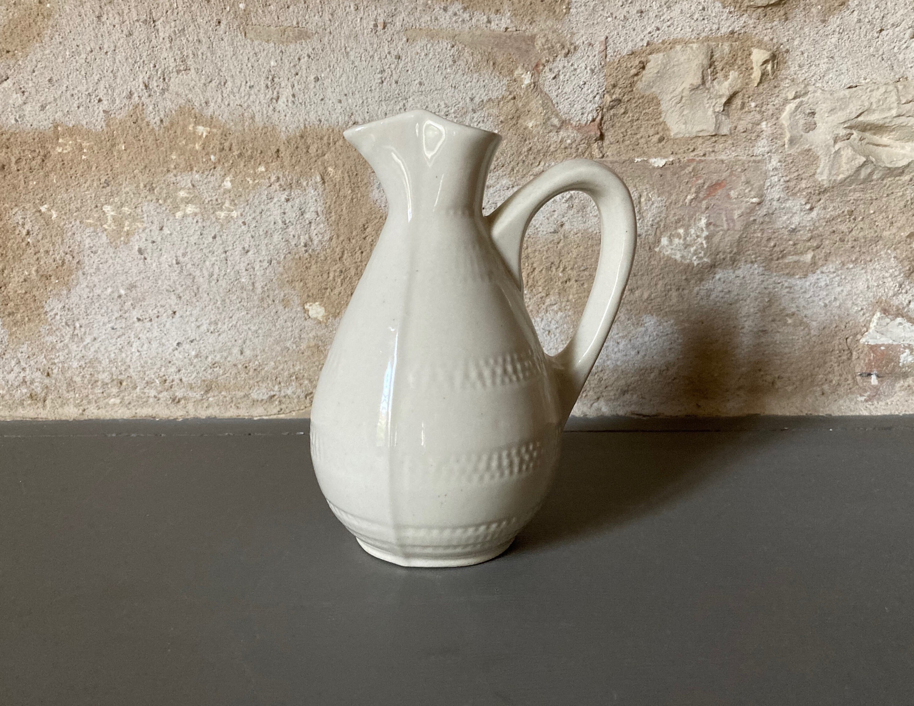 Pichet Pot à Lait French Vintage Milking Pitcher