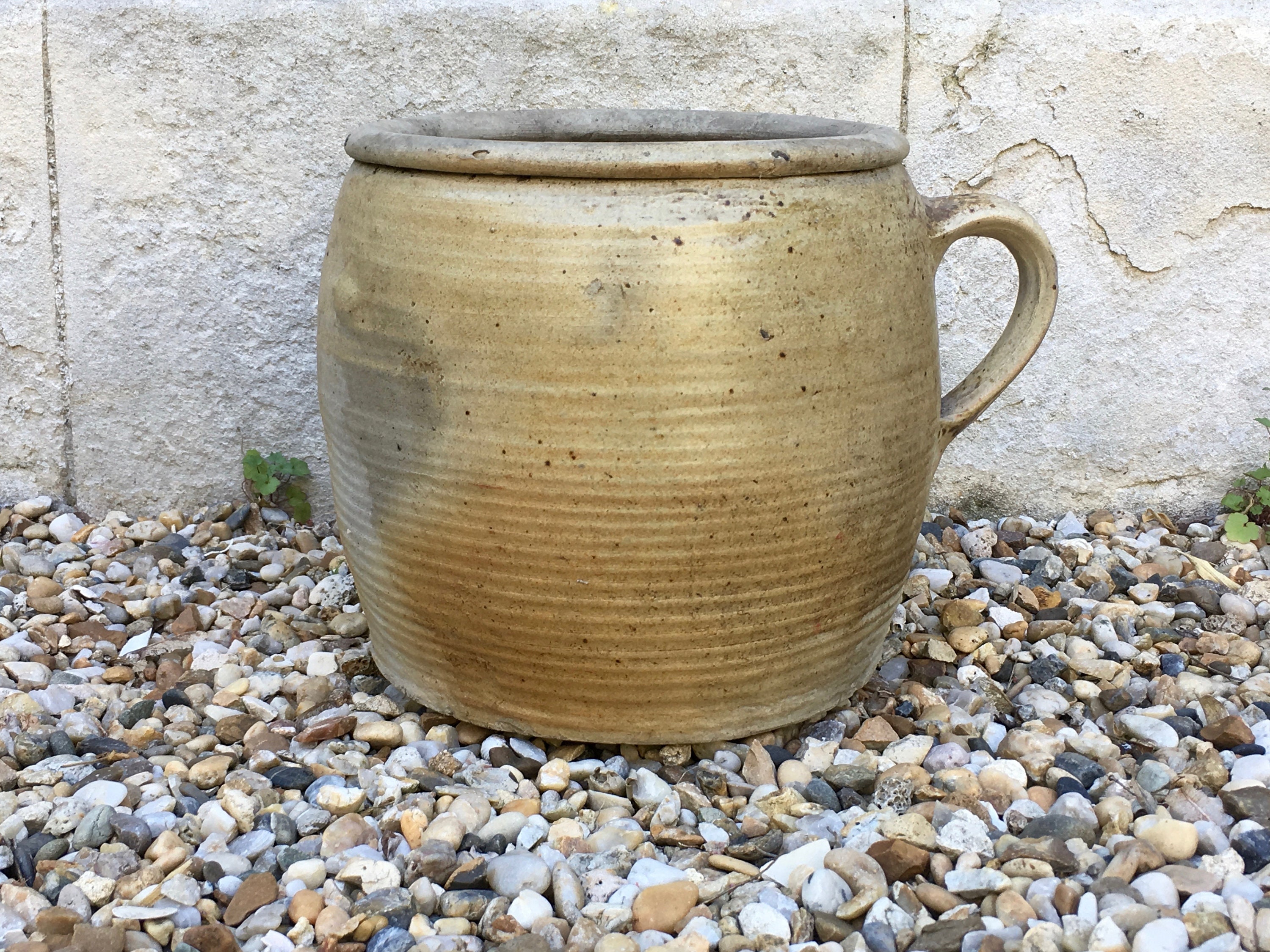 Jarre Terre Cuite avec Anse French Vintage Terracotta Jar With Handle