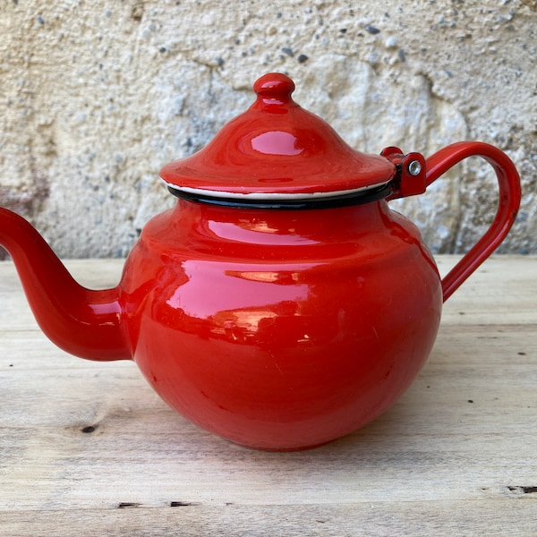 Metal Teapot Etsy