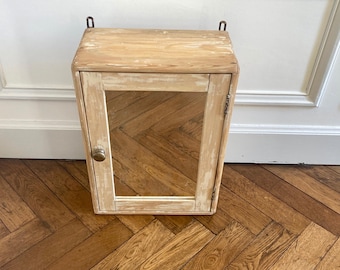 Botiquín de pared vintage francés, botiquín de pared para baño