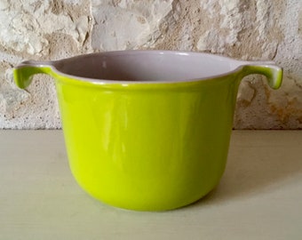 Le Creuset French Vintage Green Cast Iron Skillet