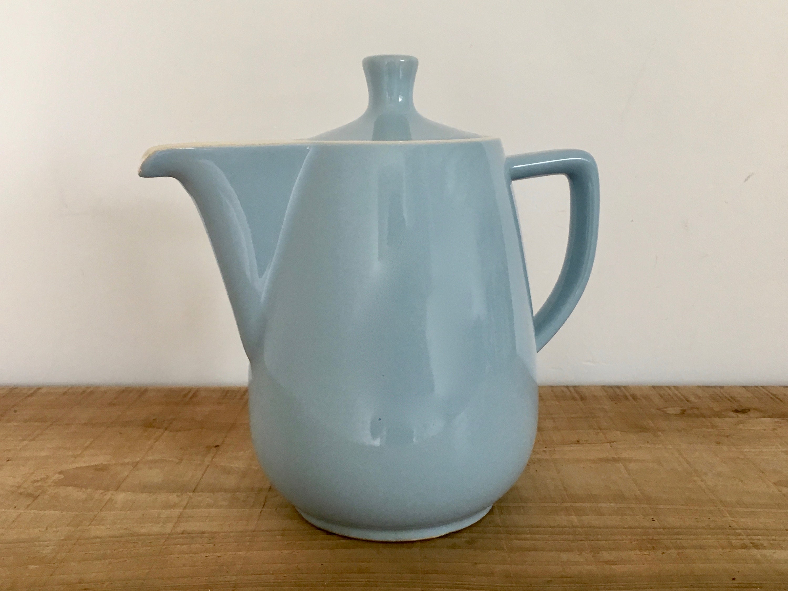 Théière Pichet Faïence Bleue French Vintage Blue Tea-Pot