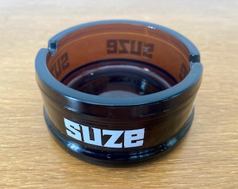 Vintage French smoked glass Suze ashtray