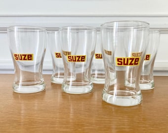Vintage French Suze glasses
