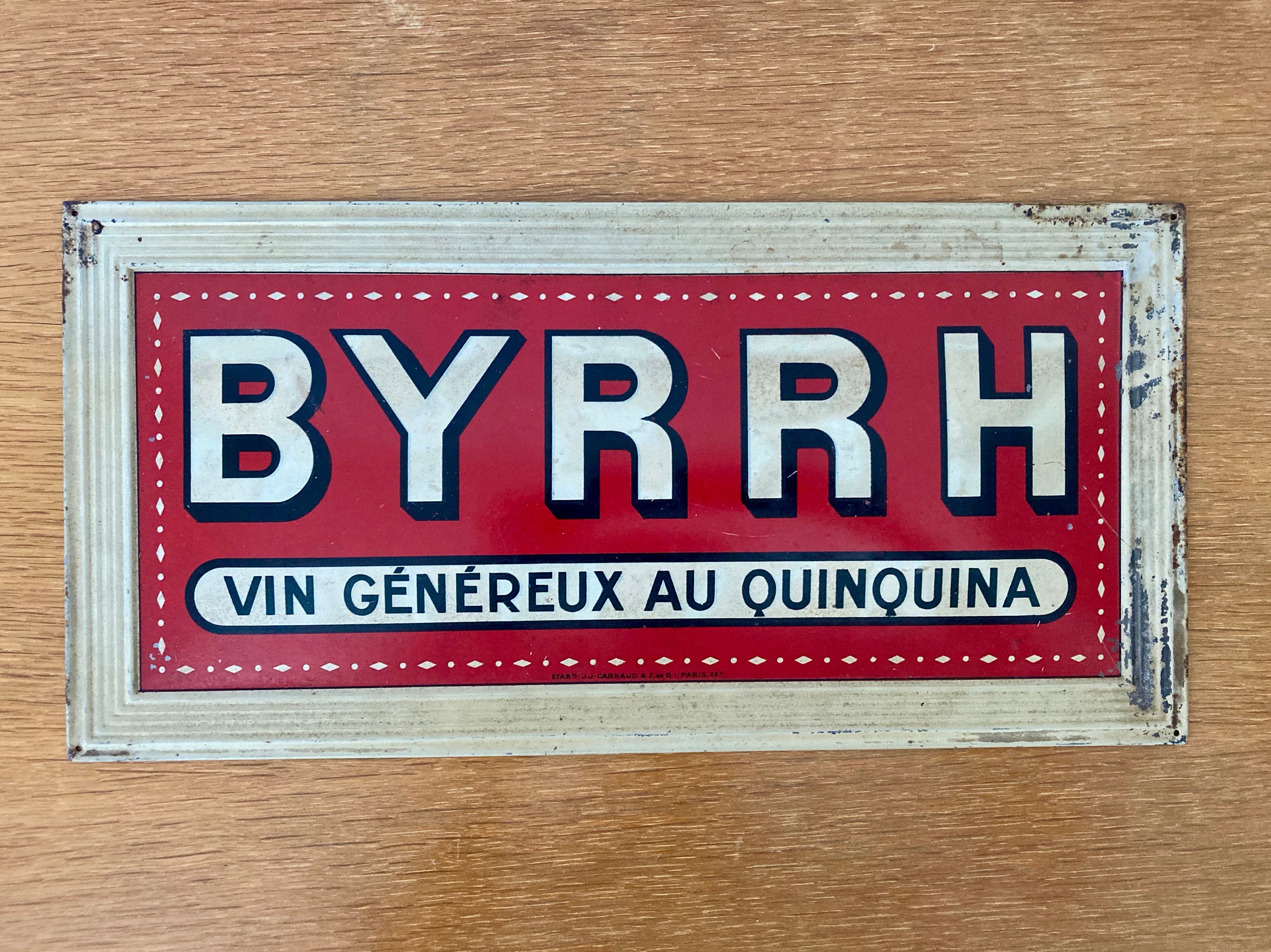 Foremail - Enseigne publicitaire détergent MIR 1965 - métal
