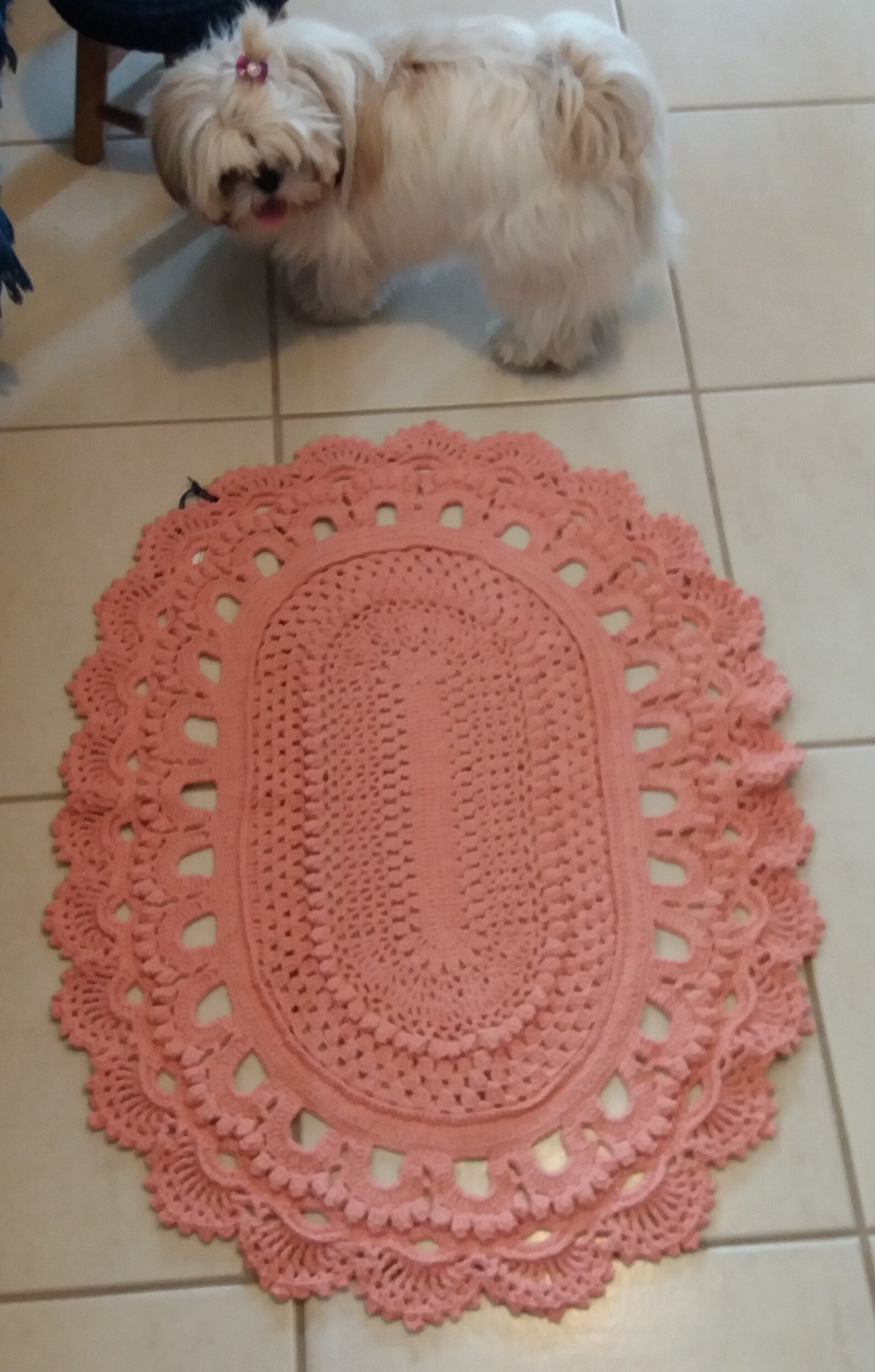 Oval Crochet Rug 2B3