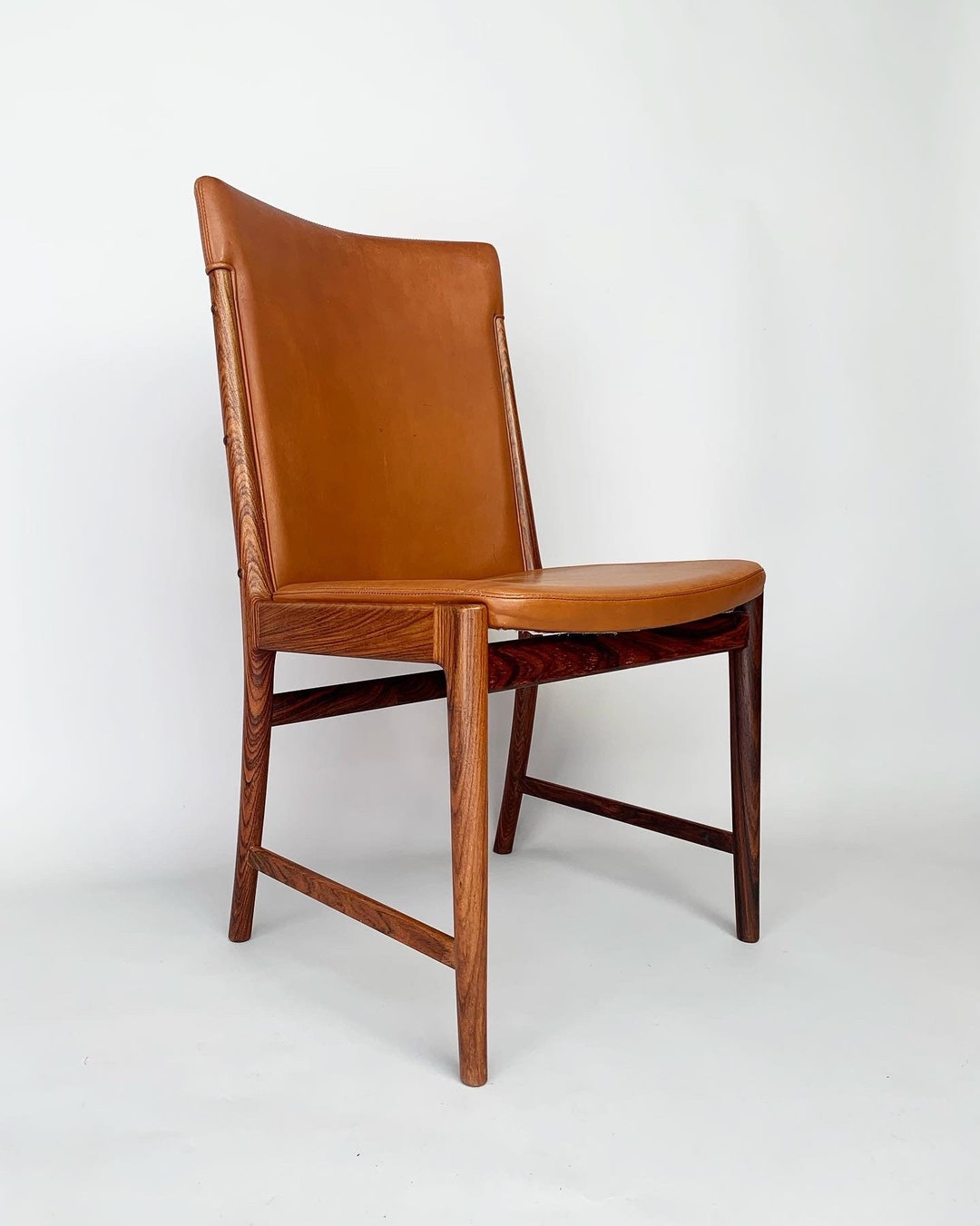 Kai Lyngfeldt Larsen Chair Rosewood & Leather Soren Willadsen